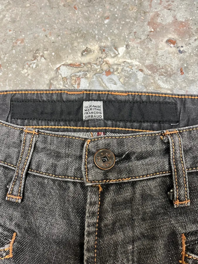 2000s Marithé + François Girbaud Grey Brut Straight Jeans (S/M) SherQBL 8