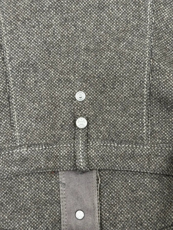 2000s Marithé + François Girbaud Grey Buttoned Jacket PEjficp 7