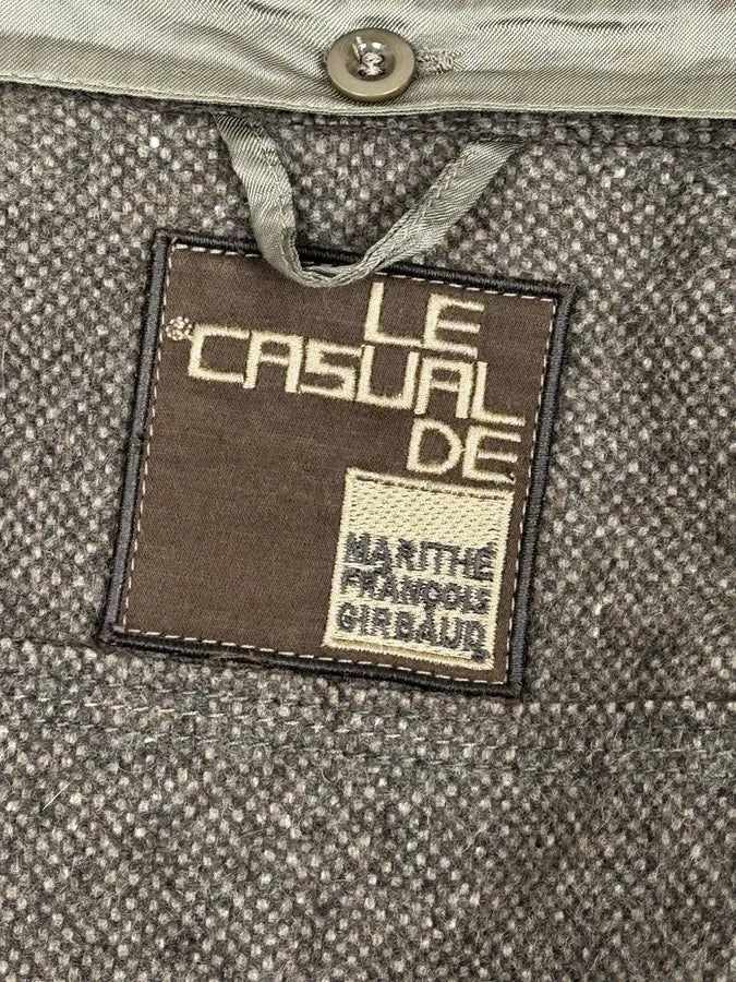 2000s Marithé + François Girbaud Grey Buttoned Jacket PEjficp 9