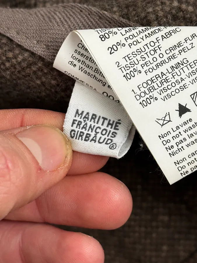 2000s Marithé + François Girbaud Grey Buttoned Jacket PEjficp 12