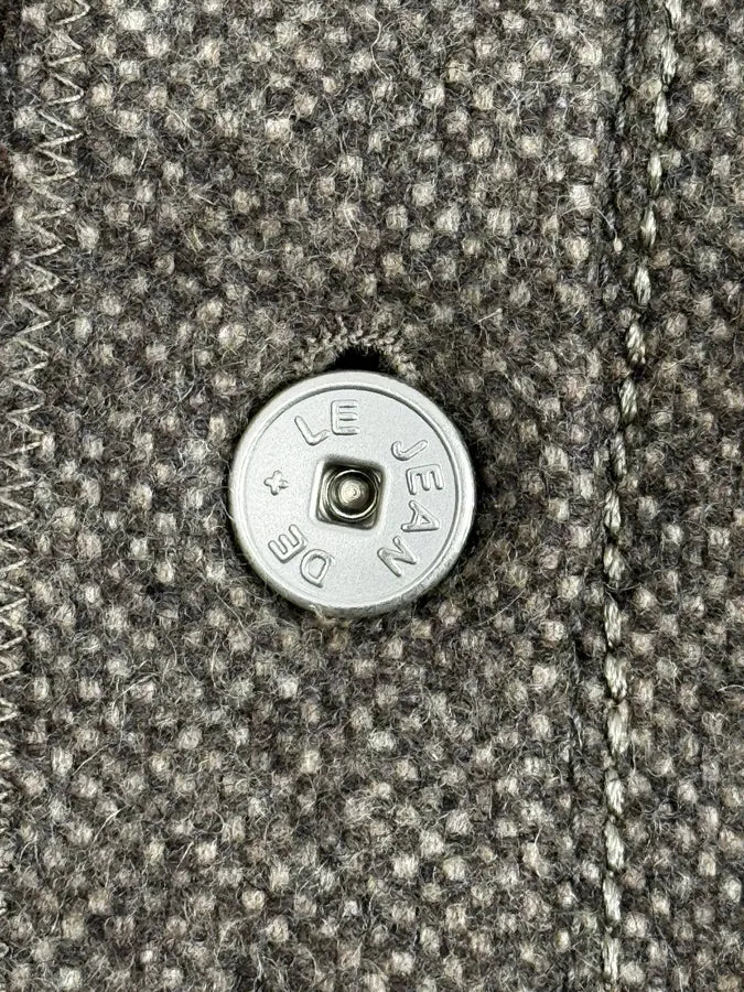 2000s Marithé + François Girbaud Grey Buttoned Jacket PEjficp 8