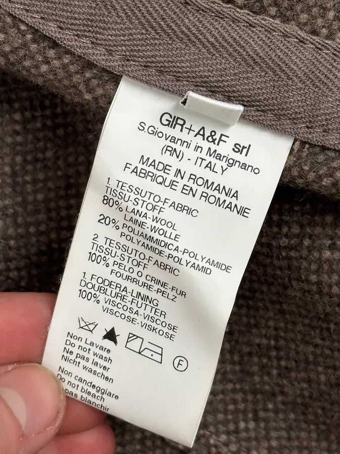 2000s Marithé + François Girbaud Grey Buttoned Jacket PEjficp 10