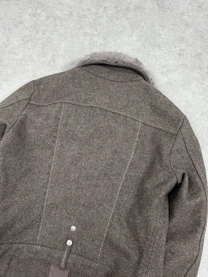 2000s Marithé + François Girbaud Grey Buttoned Jacket PEjficp 5