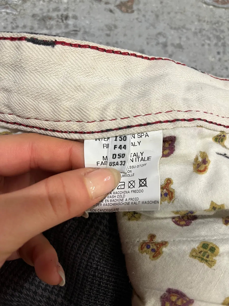 2000s Marithé + François Girbaud Grey Checkered Cozy Pants WJfKGDD 10