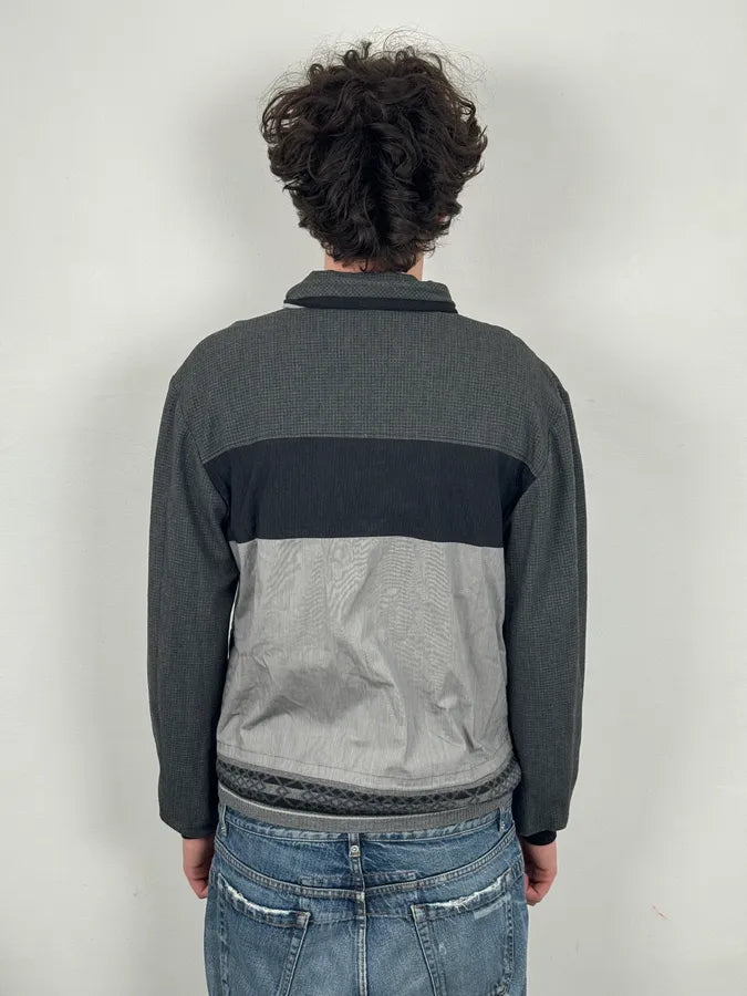 2000s Marithé + François Girbaud Grey Checkered Jacket iJuvXIE 2