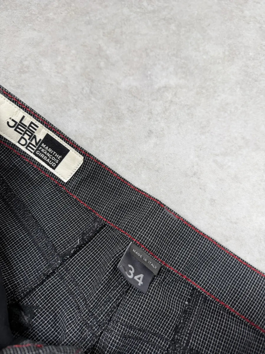 2000s Marithé + François Girbaud Grey Cozy Classy Pants kqfzZAt 4