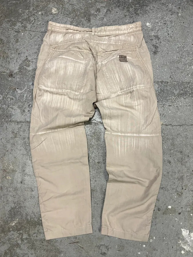 2000s Marithé + François Girbaud Grey Cozy Pants (L) 1