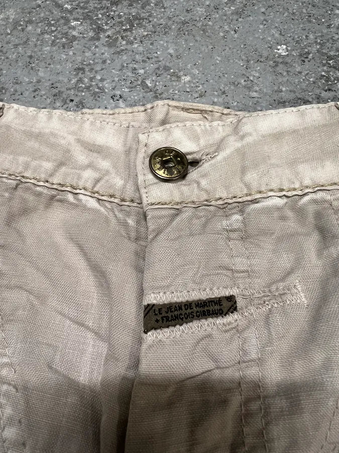 2000s Marithé + François Girbaud Grey Cozy Pants (L) 2