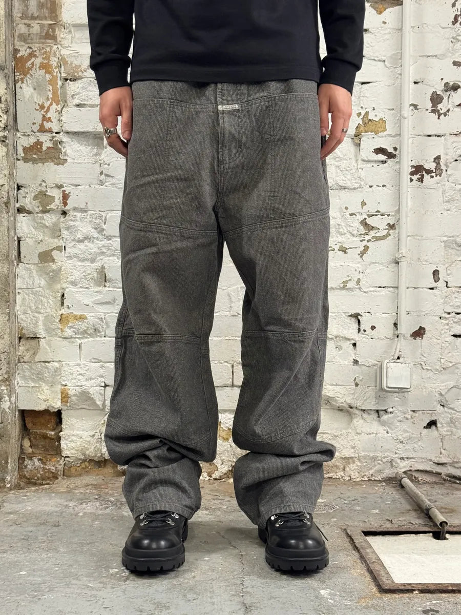 2000s Marithé + François Girbaud Grey Large Cozy Pants rjtIhVR 0