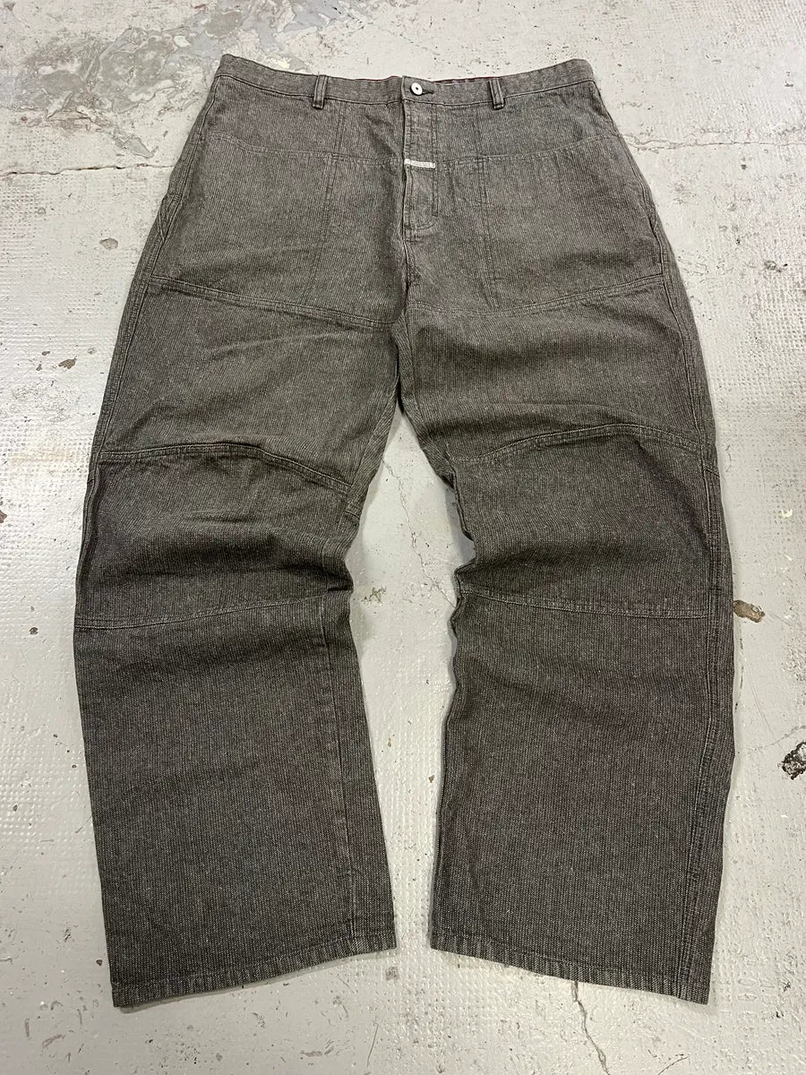 2000s Marithé + François Girbaud Grey Large Cozy Pants rjtIhVR 3