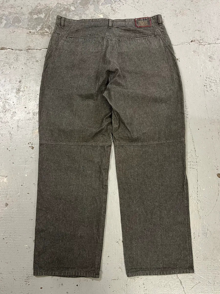 2000s Marithé + François Girbaud Grey Large Cozy Pants rjtIhVR 7
