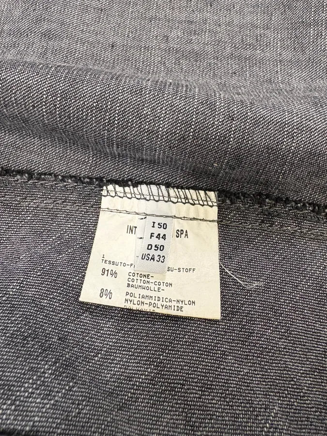 2000s Marithé + François Girbaud Grey Signature Buttoned Jacket sdPepXG 10