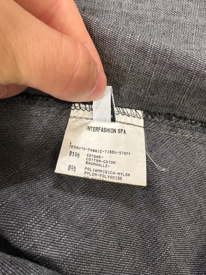 2000s Marithé + François Girbaud Grey Signature Buttoned Jacket sdPepXG 11