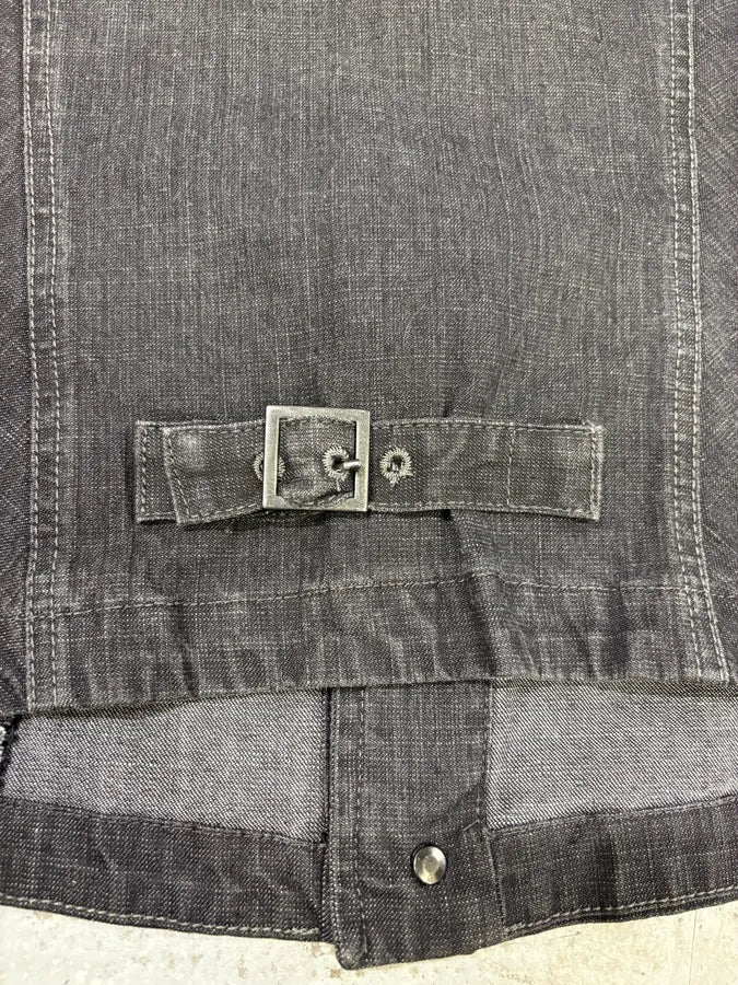 2000s Marithé + François Girbaud Grey Signature Buttoned Jacket sdPepXG 8