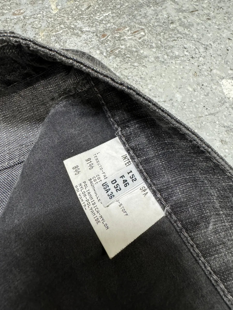 2000s Marithé + François Girbaud Grey Soft Denim Pants (L) 9