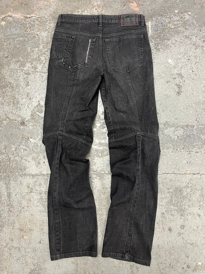 2000s Marithé + François Girbaud Grey Soft Denim Pants FoyvLAS 0