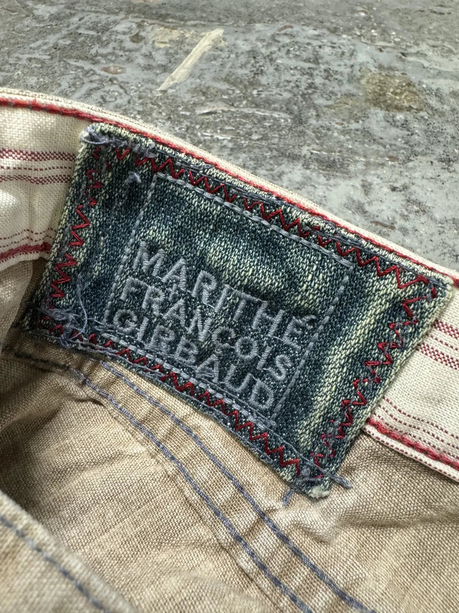 2000s Marithé + François Girbaud Grey Summer Signature Pants DeyYQxX 10