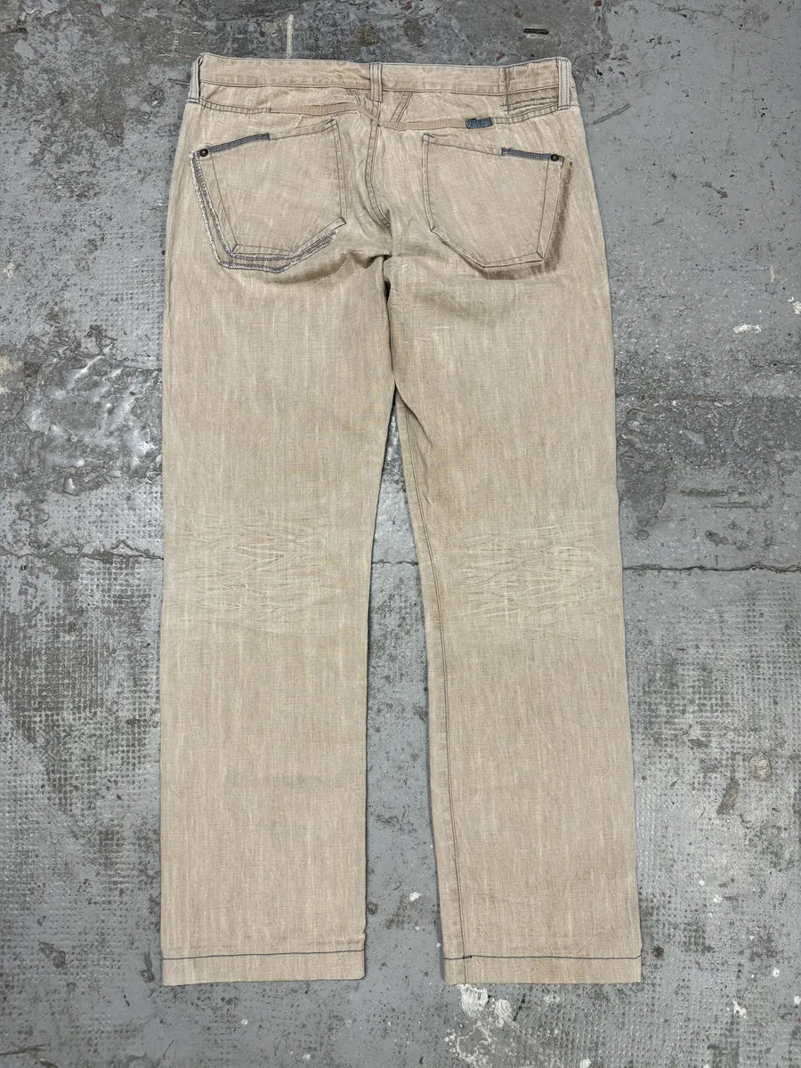 2000s Marithé + François Girbaud Grey Summer Signature Pants DeyYQxX 2