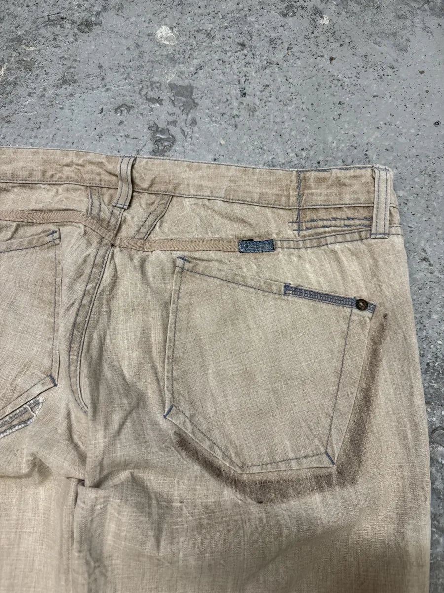 2000s Marithé + François Girbaud Grey Summer Signature Pants DeyYQxX 6