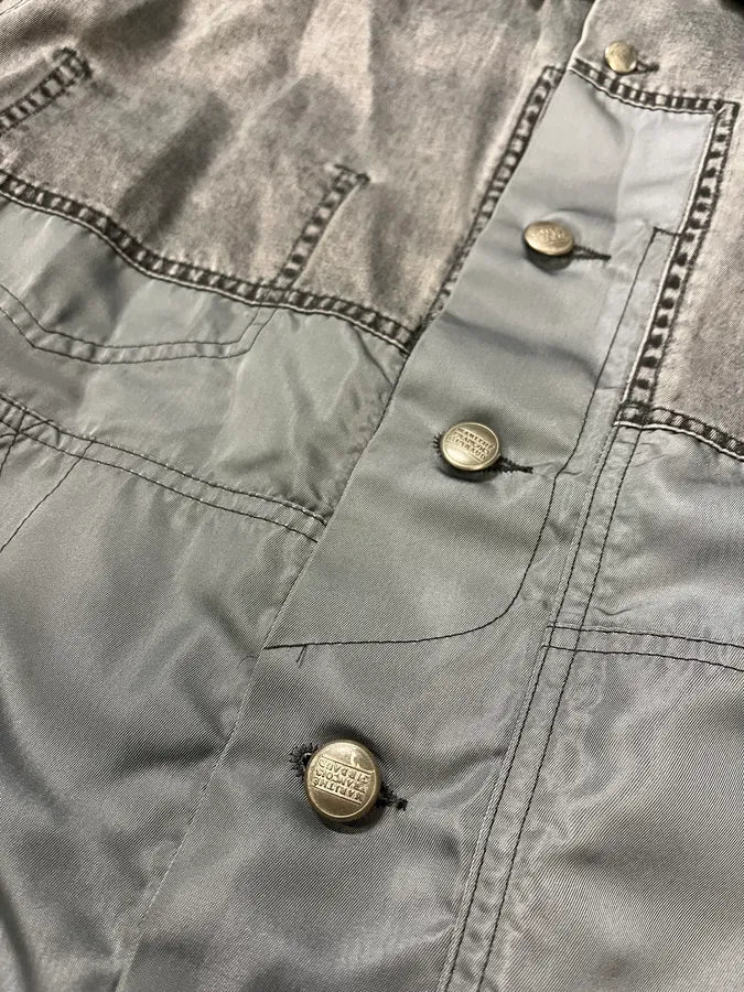 2000s Marithé + François Girbaud Grey Utility Denim Jacket uFuuraA 5