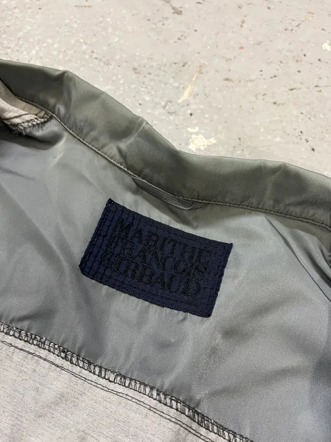 2000s Marithé + François Girbaud Grey Utility Denim Jacket uFuuraA 9