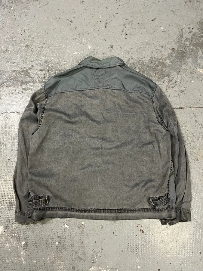 2000s Marithé + François Girbaud Grey Utility Hybrid Jacket & Pants Set uWAIjBG 3