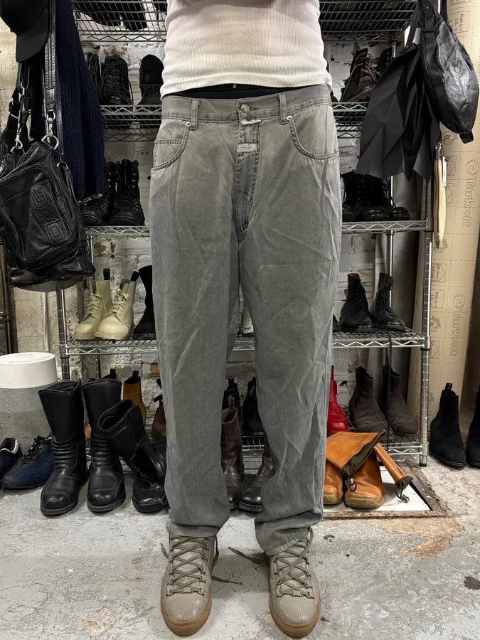 2000s Marithé + François Girbaud Grey Utility Pants ZDVIVUv 0