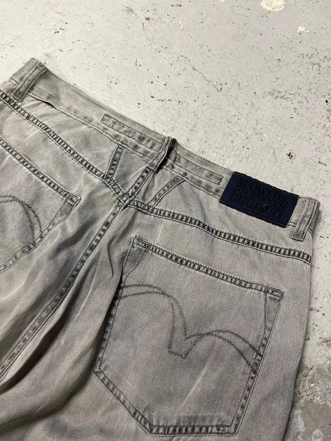 2000s Marithé + François Girbaud Grey Utility Pants ZDVIVUv 9