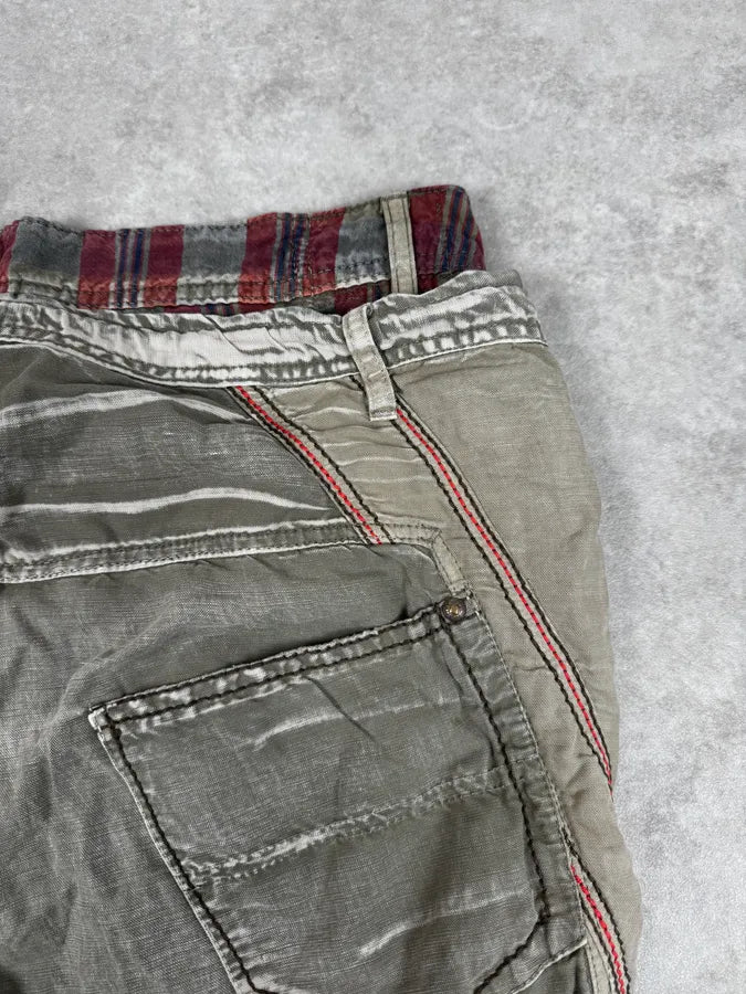 2000s Marithé + François Girbaud Khaki Green Complexed Cozy Pants kJjCOZm 5