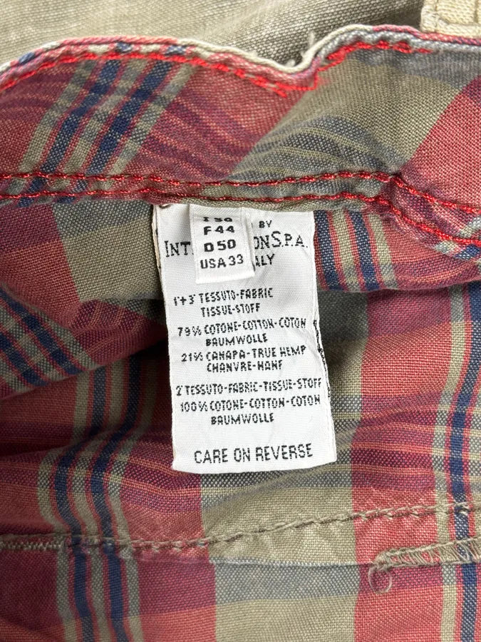 2000s Marithé + François Girbaud Khaki Green Complexed Cozy Pants kJjCOZm 9