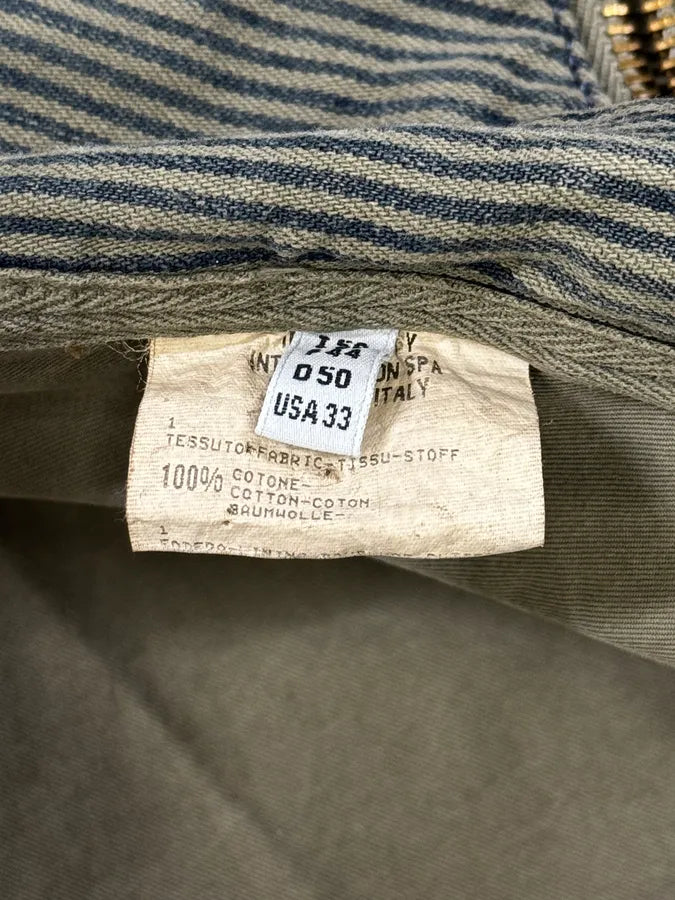 2000s Marithé + François Girbaud Military Green Distressed Blazer Jacket aLPGhJT 8