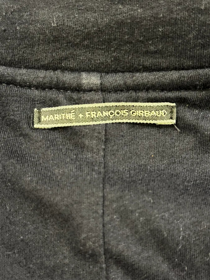 2000s Marithé + François Girbaud Navy Asymmetrical Buttoned Jacket JedRGvj 7