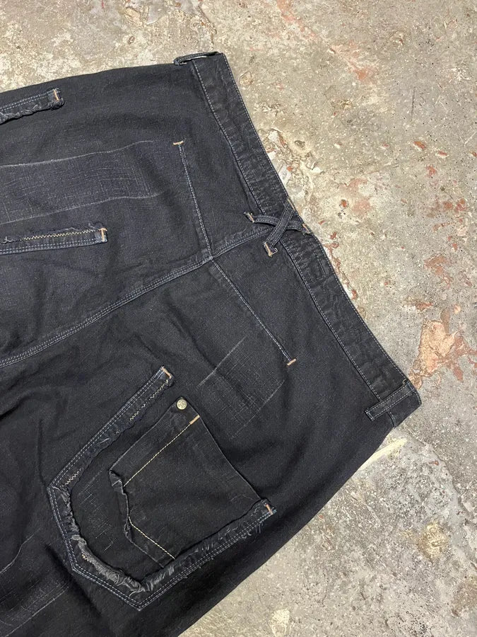 2000s Marithé + François Girbaud Navy Avant-Garde Pants (M) WcxPsBc 8