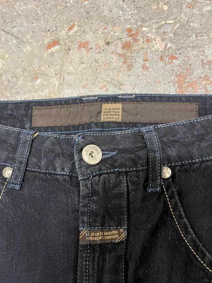 2000s Marithé + François Girbaud Navy Avant-Garde Pants (M) WcxPsBc 9