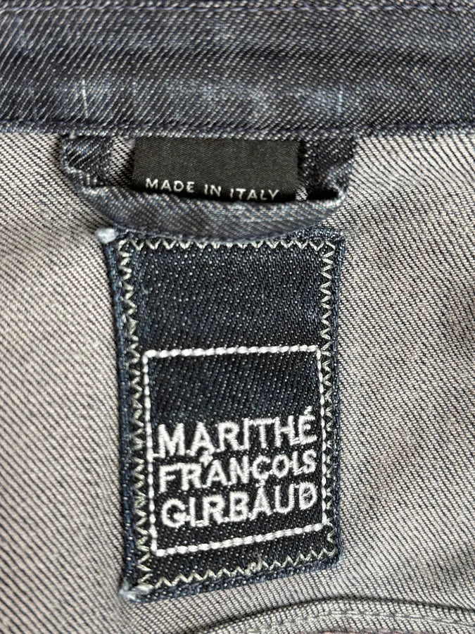 2000s Marithé + François Girbaud Navy Brut Denim Jacket zJqPzMp 7