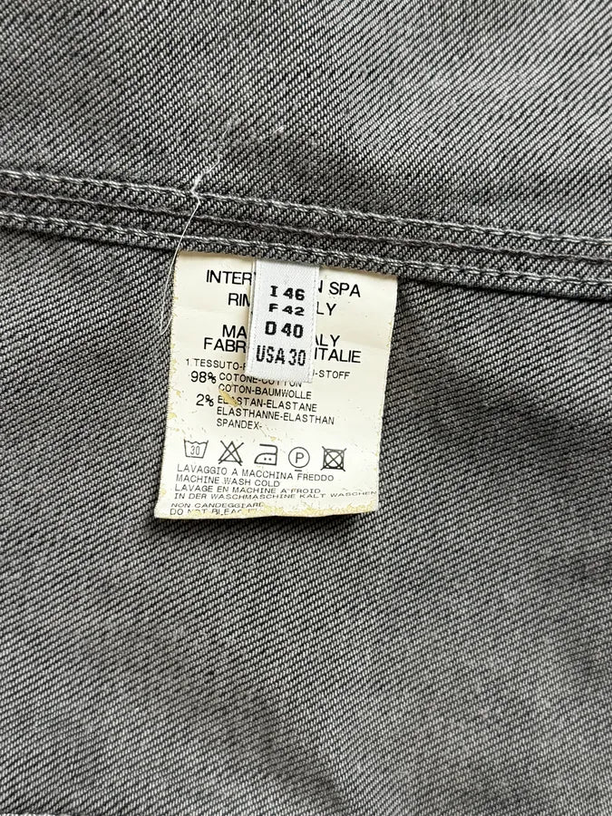 2000s Marithé + François Girbaud Navy Brut Denim Jacket zJqPzMp 8