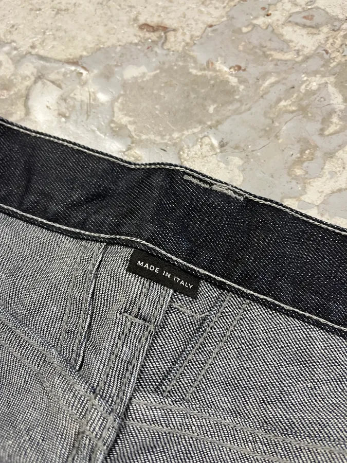 2000s Marithé + François Girbaud Navy Brut Denim Jeans goidAKd 10