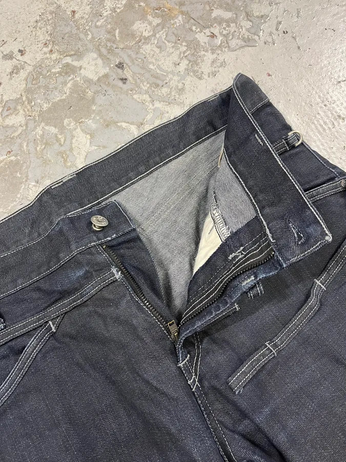 2000s Marithé + François Girbaud Navy Brut Denim Jeans goidAKd 8