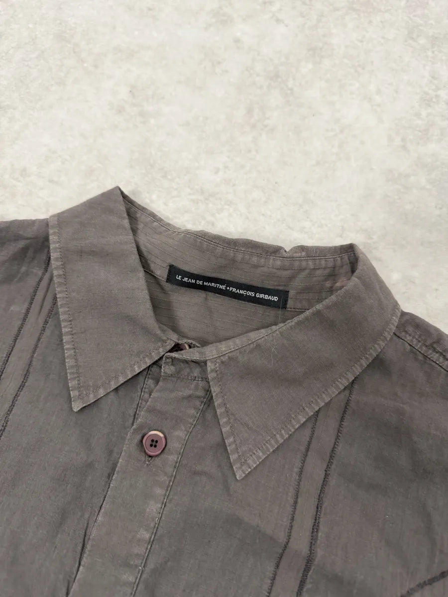 2000s Marithé + François Girbaud Navy Brut Denim RegularJeans gvevqxv 10