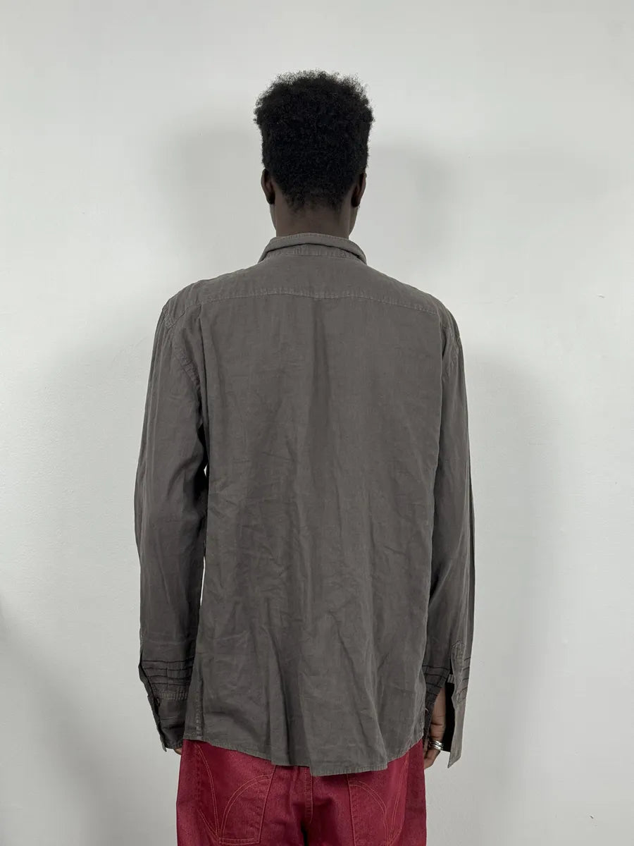 2000s Marithé + François Girbaud Navy Brut Denim RegularJeans gvevqxv 2