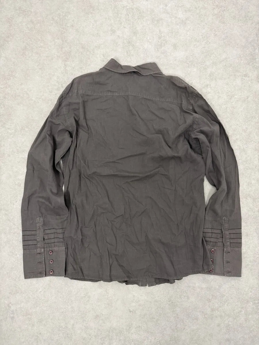 2000s Marithé + François Girbaud Navy Brut Denim RegularJeans gvevqxv 3