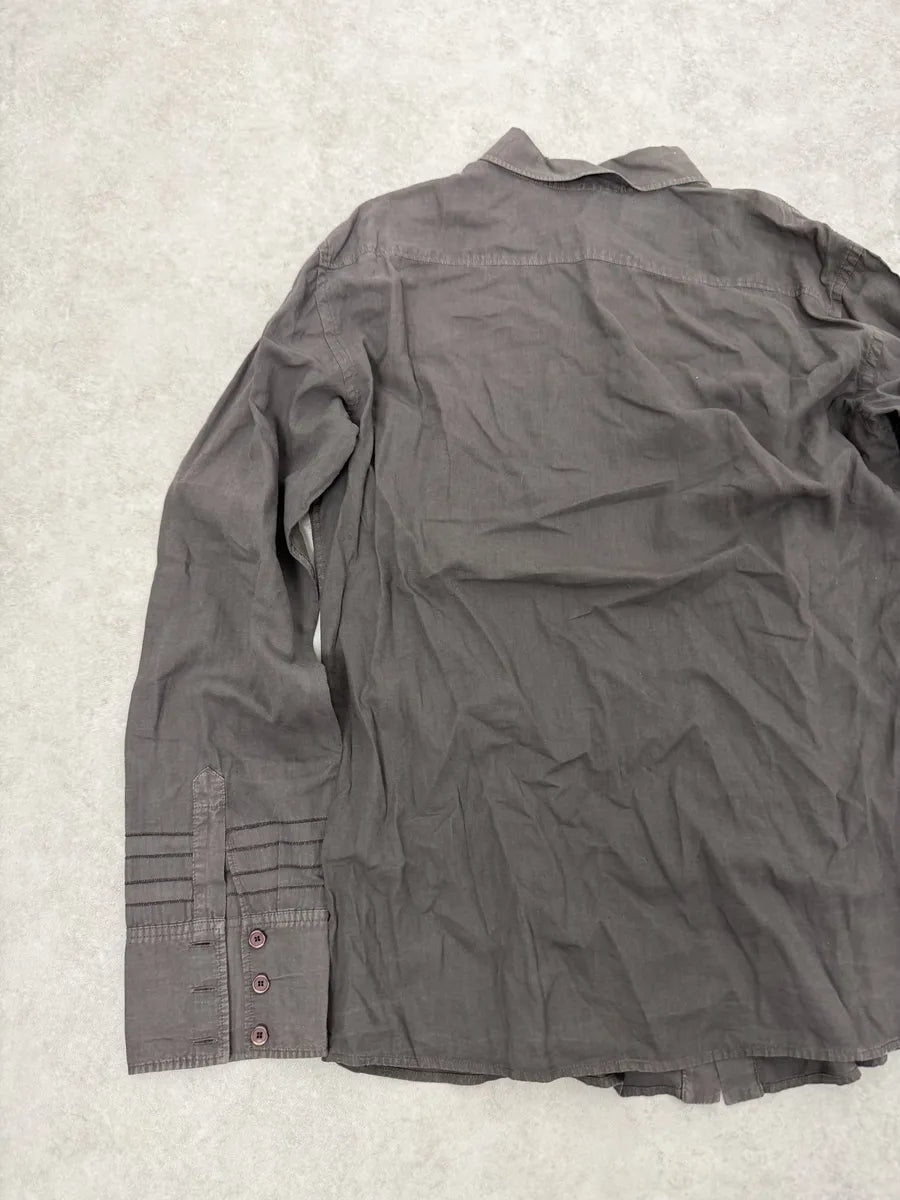 2000s Marithé + François Girbaud Navy Brut Denim RegularJeans gvevqxv 5