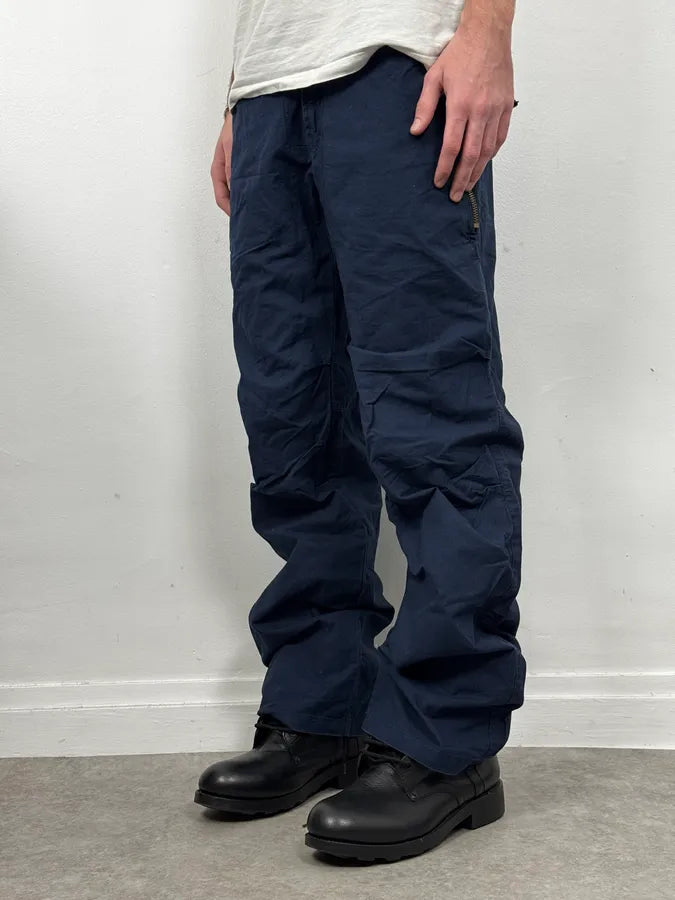 2000s Marithé + François Girbaud Navy Cozy Pants HJUpYsJ 1
