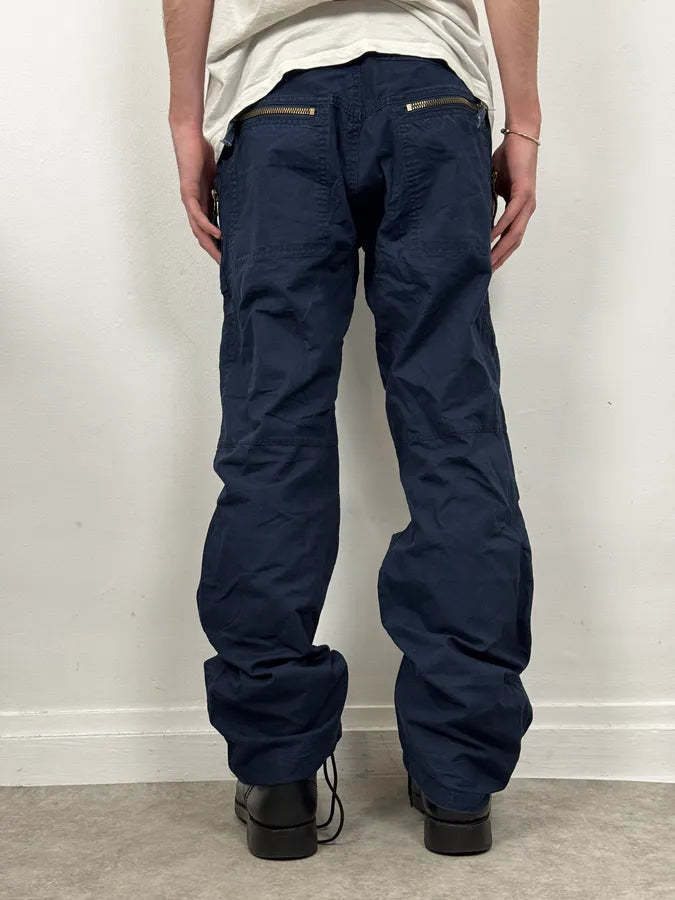 2000s Marithé + François Girbaud Navy Cozy Pants HJUpYsJ 2