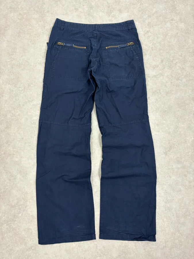 2000s Marithé + François Girbaud Navy Cozy Pants HJUpYsJ 6