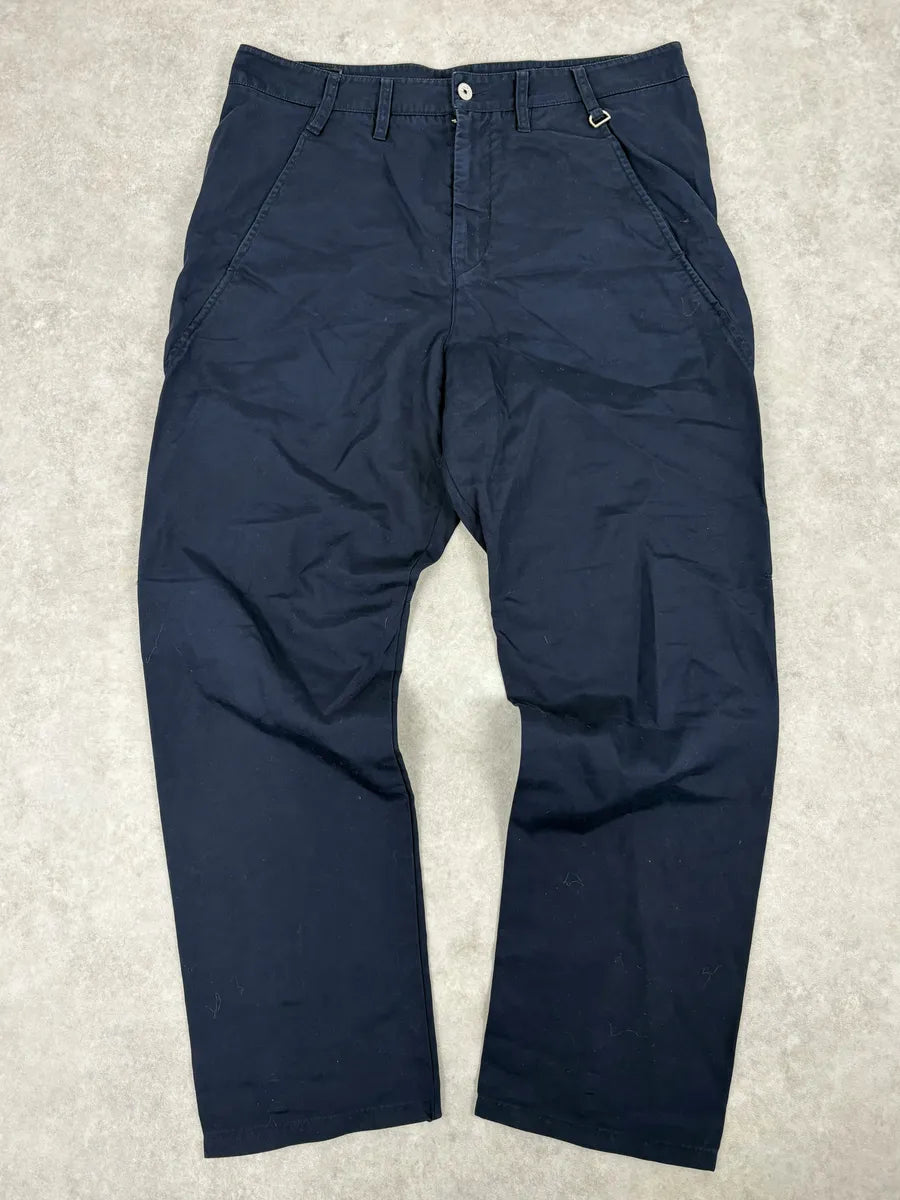 2000s Marithé + François Girbaud Navy Cozy Pants LBWxOkJ 0