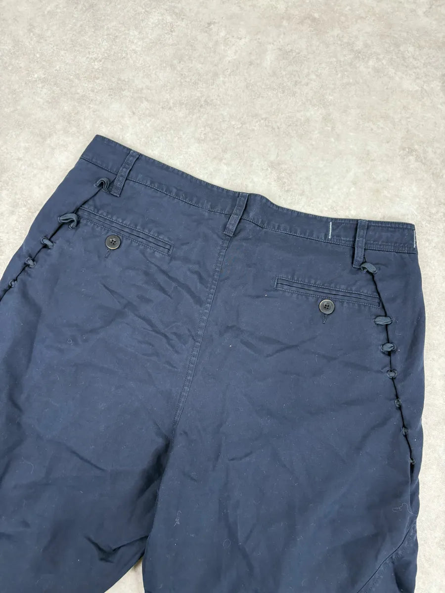 2000s Marithé + François Girbaud Navy Cozy Pants LBWxOkJ 6
