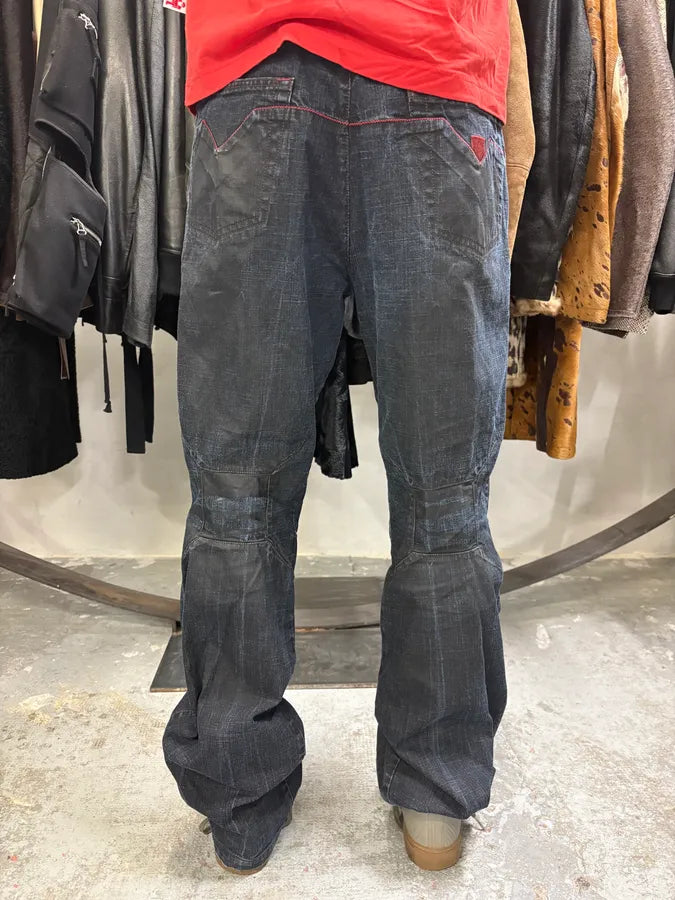 2000s Marithé + François Girbaud Navy Denim Artisanal Pants (M/L) uILSstb 3