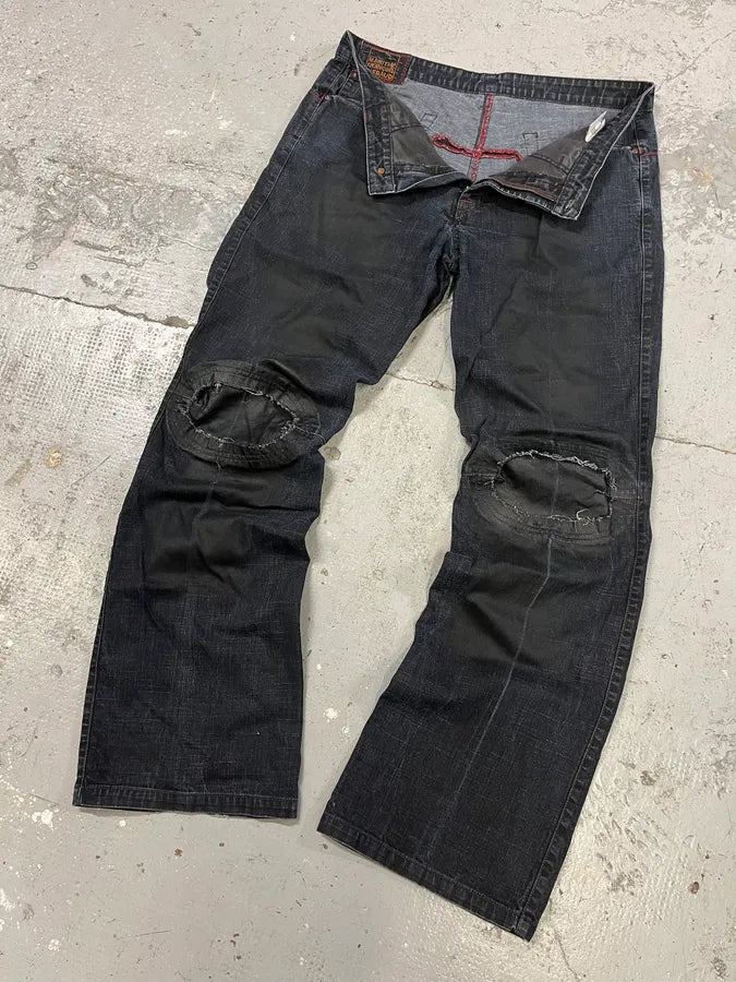2000s Marithé + François Girbaud Navy Denim Artisanal Pants (M/L) uILSstb 5