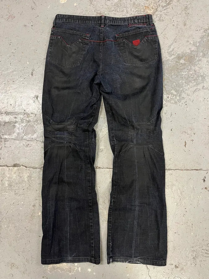 2000s Marithé + François Girbaud Navy Denim Artisanal Pants (M/L) uILSstb 6